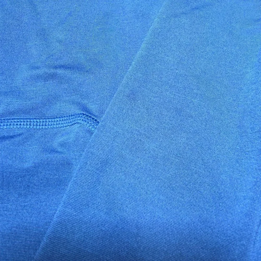 Shirt The North Face Long Sleeve Quarter Zip FlashDry Blue Grey Mens Medium